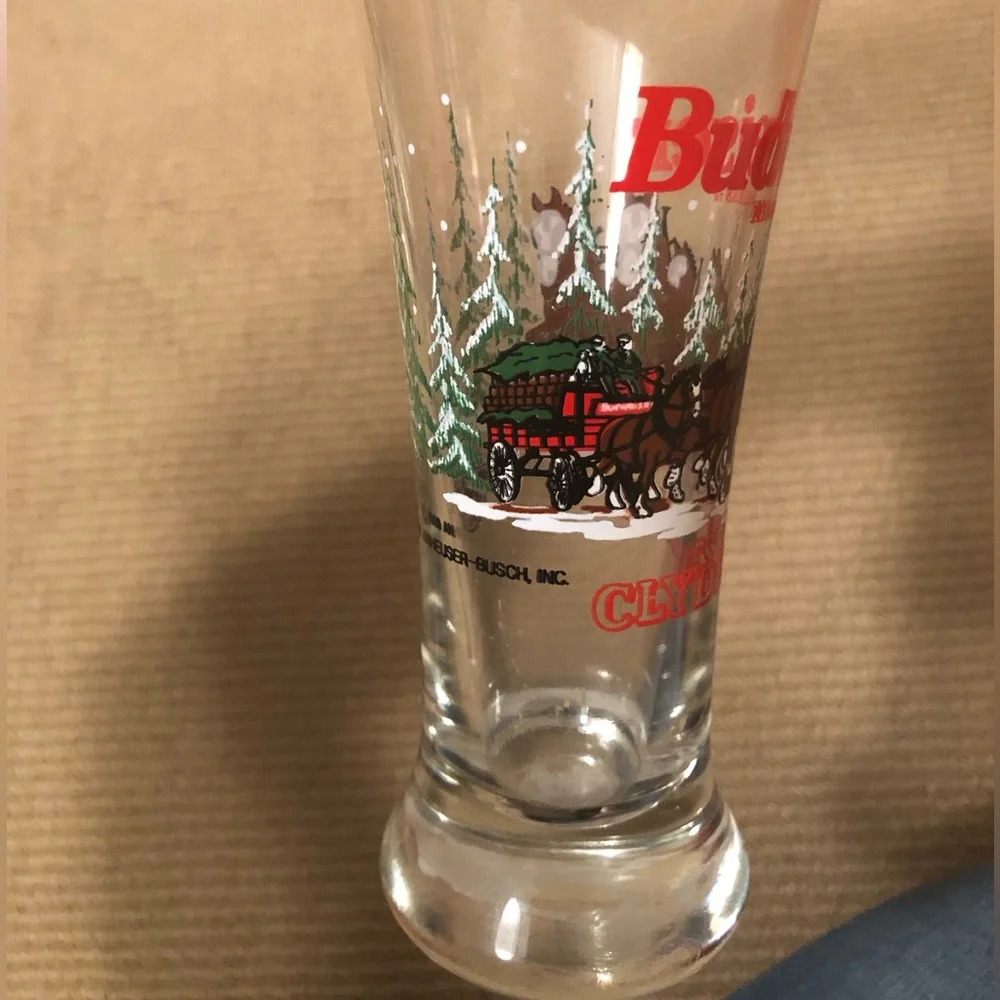 1989 Budweiser Clydesdales Glass - Picture 3 of 8